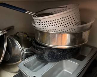Cooking pots and Pans