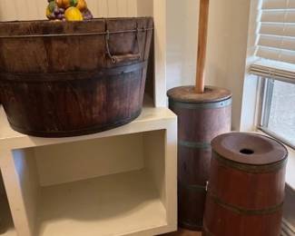 Wash Tub and More Antiques