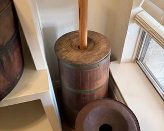 Floor Wooden Butter Churners