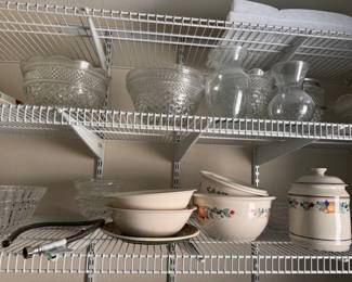 Corelle ware and all kinds of Kitchen Untensils