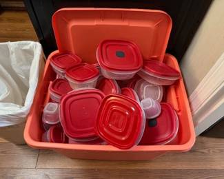 Plastic Food storage of all sizes