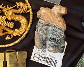 Zuni Carved Bears 