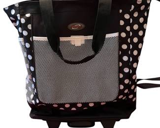 20 inch Olympia Rolling Shopper Tote