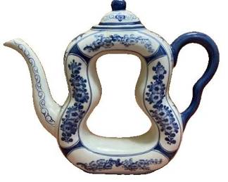 Vtg Strata Group Cadeaux Cutout Teapot Thail 32 oz