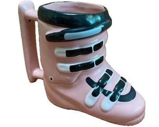 Lake Tahoe Ski Boot Mug