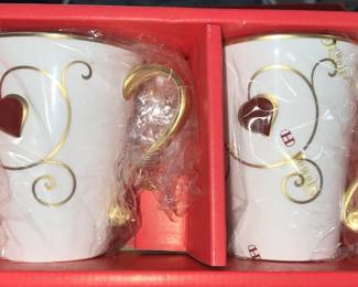 Hankook Bone China Rudy Red Coffee/Latte Mug