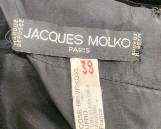 Vintage Jacques Molko Dress