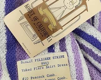 Vintage Koret Dead Stock Dress