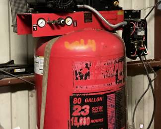 Huge air compressor.