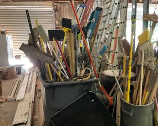 Lots of ladders.