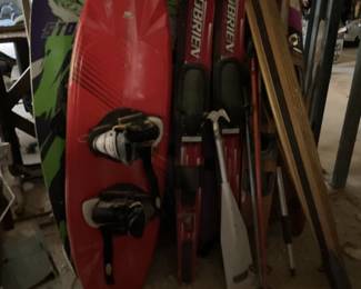 Water and snow boarding gear.