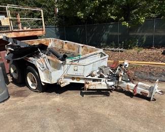 20,000 pound utility trailer. 