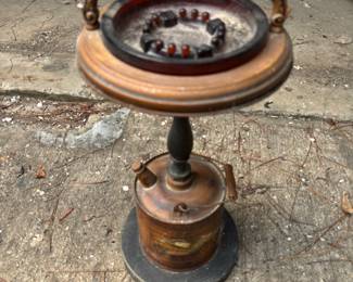 Antique standing ashtray. 