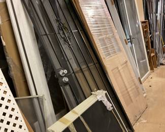 Variety of doors, windows, attic stairs, garage doors, shower doors and storm doors.
