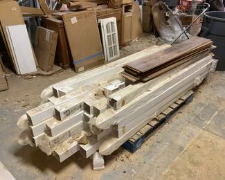 White new posts.