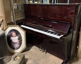 Solomon Piano & Vintage framed print.