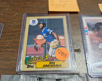 BO JACKSON BASEBALL CARD