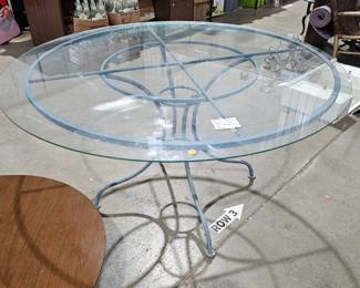 GLASS TOP TABLE