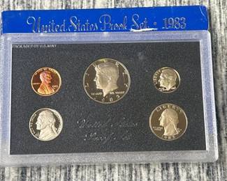 UNITED STATE COIN PROOF SET 1983