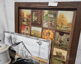 VINTAGE PICTURE DECOR