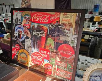 FRAMED COCA COLA PUZZLE