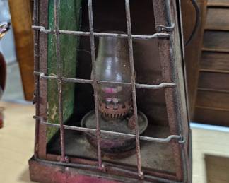 VINTAGE SHIP LANTERN