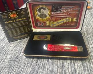 CUSTERS LAST STAND CASE KNIFE