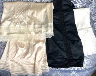 Vintage half slips