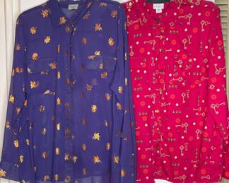 Jaclyn Smith vintage blouses