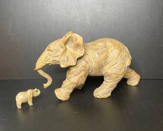 Elephant figurines