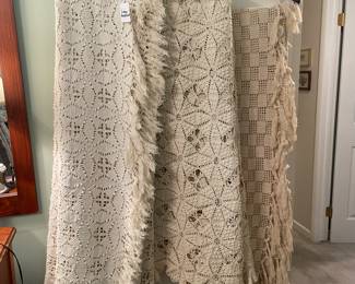 Vintage crochet bedspreads 