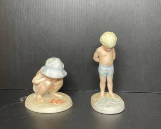 Roman Inc Beach Buddies Frances Hook Figurines