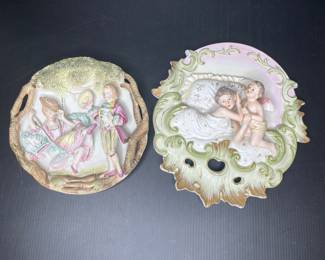 Porcelain wall Plaques: Andrea Sadek & Betson