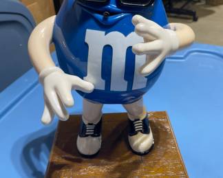 M&M candy dispenser vtg