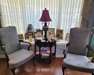 Beautiful antique accent chairs