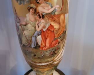 Beautiful victorian style lamp