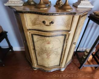 Beautiful console cabinet in the classic Venetian style.