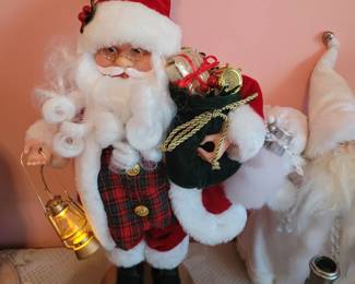 Musical light up santa