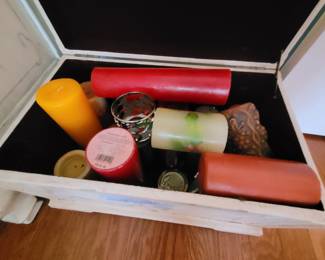 Lots of unused candles