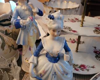 Porcelain Victorian Couple