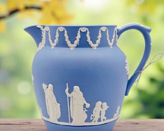 Wedgewood  Jasperware pitcher