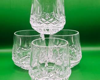 Waterford Crystal Lismore Roly Poly Glasses. Sold as set of 4