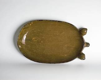 Flat turtle platter 