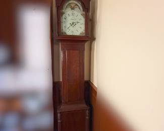 Antique Grandfather Clock, Antique British Grandfather Clock