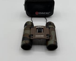Lot #90 Simmons Camouflage Binoculars with Carry Case