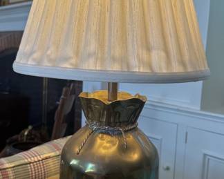 Brass "Bag" Table Lamp...