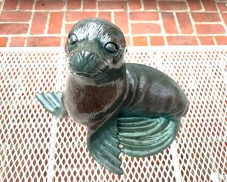 Bronze "Seal" Sculpture, signed and numbered...
