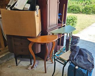 Early 20th century sewing cabinet