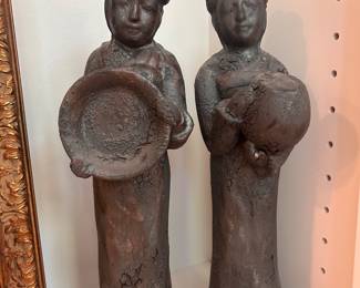 Tang-Style Pottery Figures