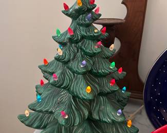 Vintage Ceramic Christmas Tree